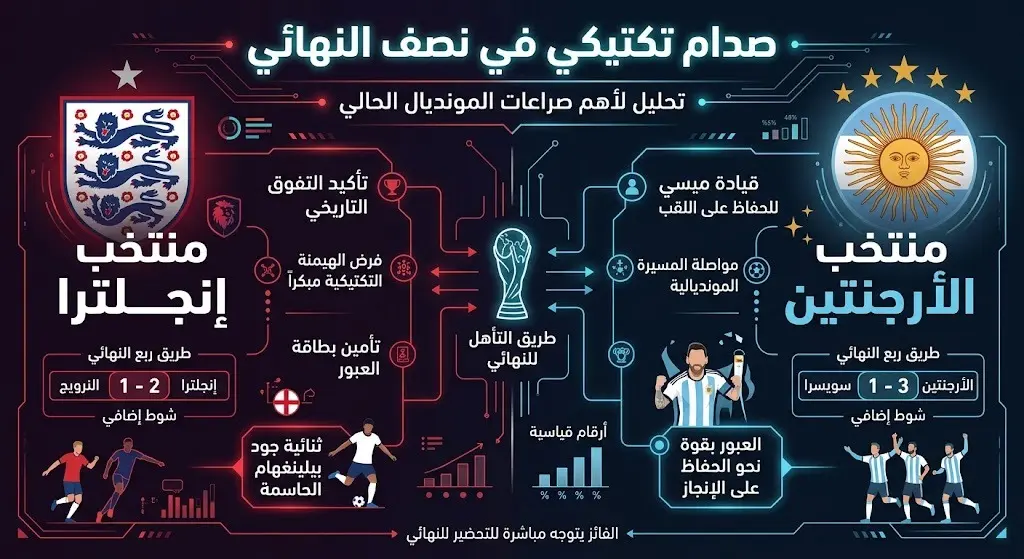 صدام تكتيكي في نصف النهائي