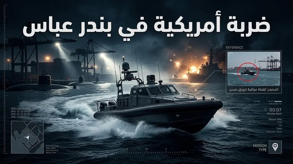 ضربات أمريكية تستهدف قاعدة بندر عباس في أول استخدام قتالي للمسيّرات البحرية
