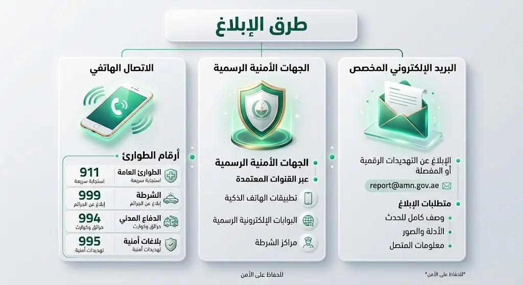 تصميم معلوماتي يوضح أرقام التواصل والطرق الرسمية المخصصة للإبلاغ عن مهربي ومروجي المخدرات في مختلف مناطق المملكة.