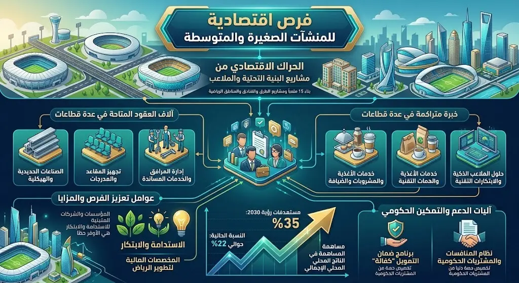 فرص اقتصادية للمنشآت الصغيرة والمتوسطة