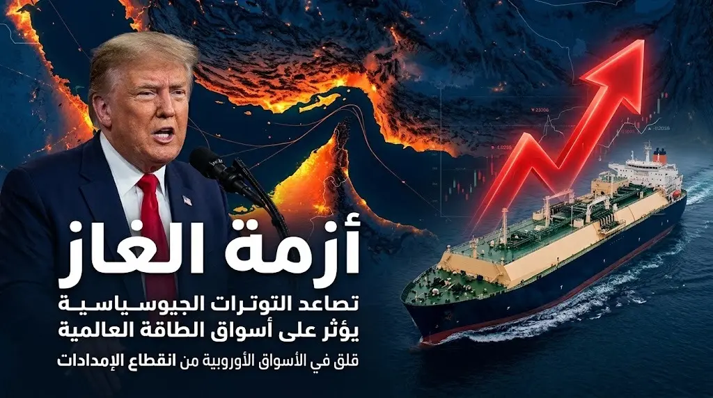 قفزة بأسعار الغاز الأوروبي لأعلى مستوياتها وسط حصار ترامب لإيران وتوجيهات قطرية بوقف الإبحار