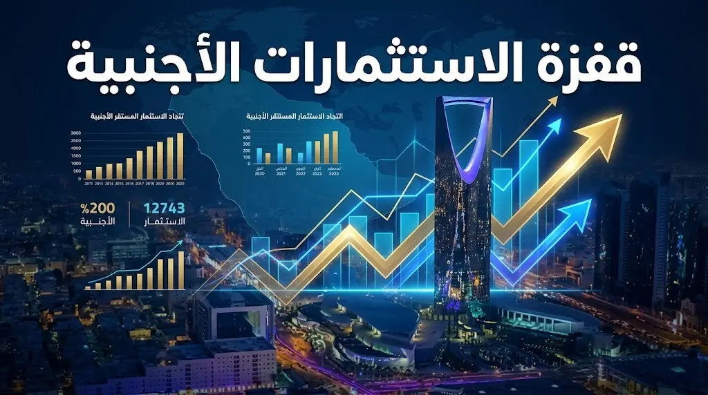 قفزة هائلة للاستثمارات الأجنبية في السعودية متجاوزة 39 مليار ريال بفضل الإصلاحات وتيسير الإقامات