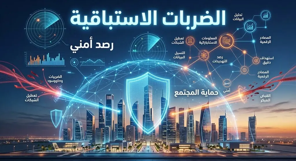 تصميم تعبيري يجسد كفاءة الأجهزة الأمنية والاستخباراتية في الرصد المسبق لشبكات التهريب وتوجيه ضربات استباقية.