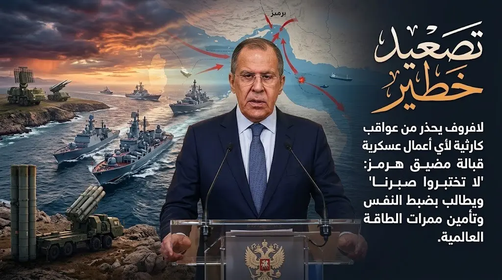 لافروف يحذر من سعي طهران لتطوير أسلحة نووية بسبب الضربات الأمريكية والجيش الإيراني يرفض التهاون بشأن مضيق هرمز