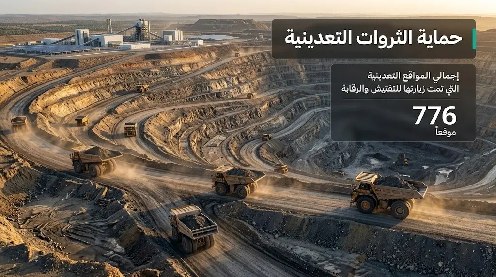 لتعظيم ثروات الـ 9.3 تريليونات ريال.. الصناعة تنفذ 776 جولة رقابية لحماية قطاع التعدين