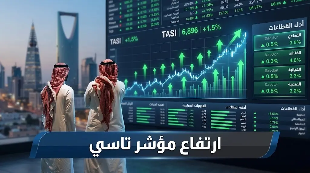 مؤشر تاسي يغلق مرتفعا وأسهم درب السعودية وبترو رابغ تتصدر نشاط السوق المالي