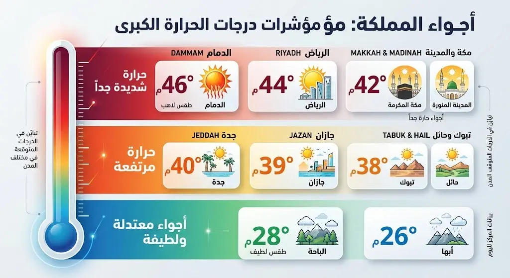 مؤشرات درجات الحرارة الكبرى