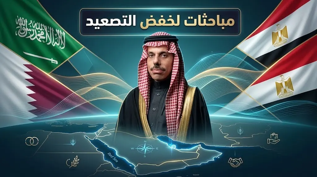 مباحثات سعودية قطرية مصرية مكثفة لخفض التصعيد الإقليمي وحماية أمن الممرات البحرية