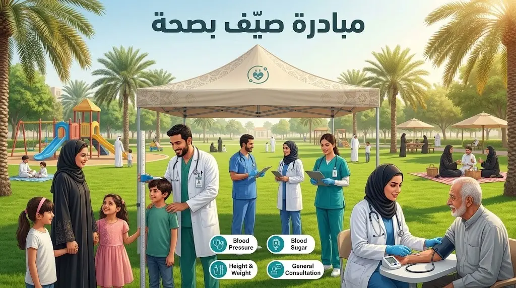 مبادرة "صيّف بصحة" تحول منتزهات رفحاء إلى منصات للتوعية الطبية المباشرة