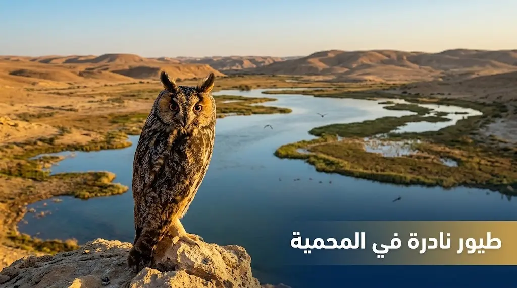 محمية الملك عبدالعزيز الملكية توثق تسعة أنواع نادرة من الطيور المهاجرة لأول مرة