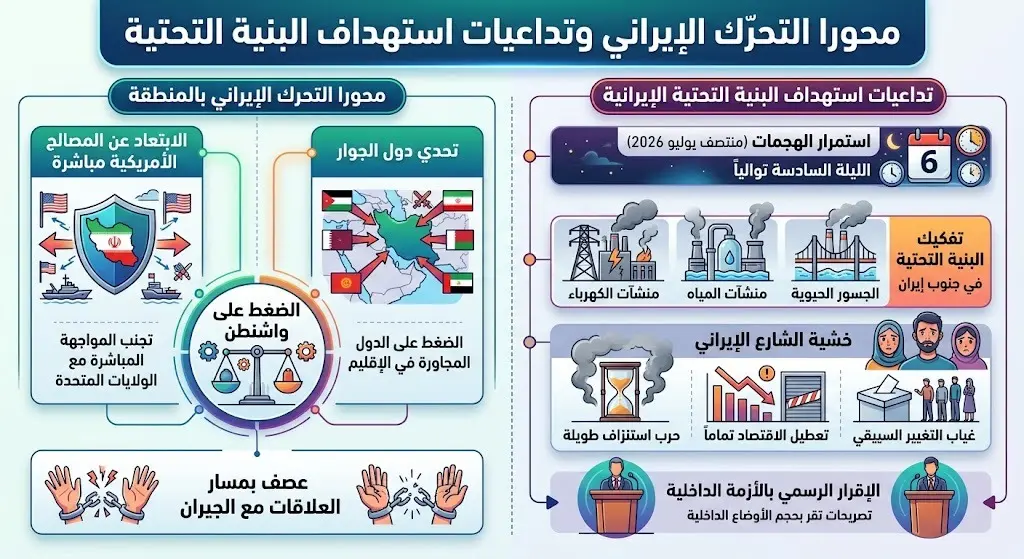 محورا التحرك الإيراني بالمنطقة