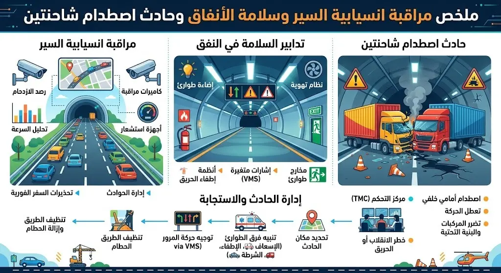 مراقبة انسيابية السير والسلامة