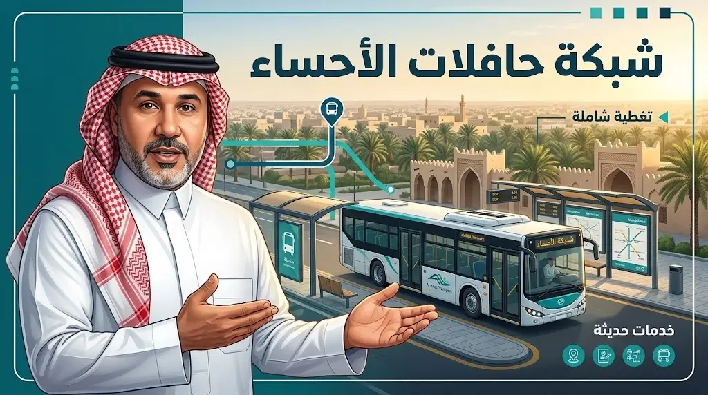 مسارات جديدة وخيارات دفع مرنة.. تفاصيل تطوير منظومة النقل العام في محافظة الأحساء