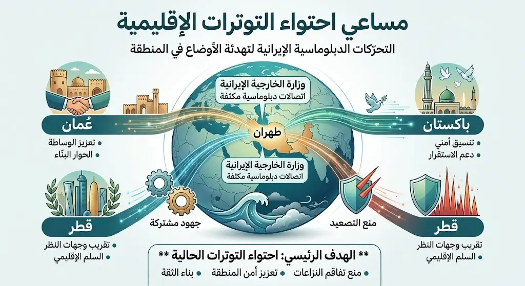 مساعي احتواء التوترات الإقليمية
