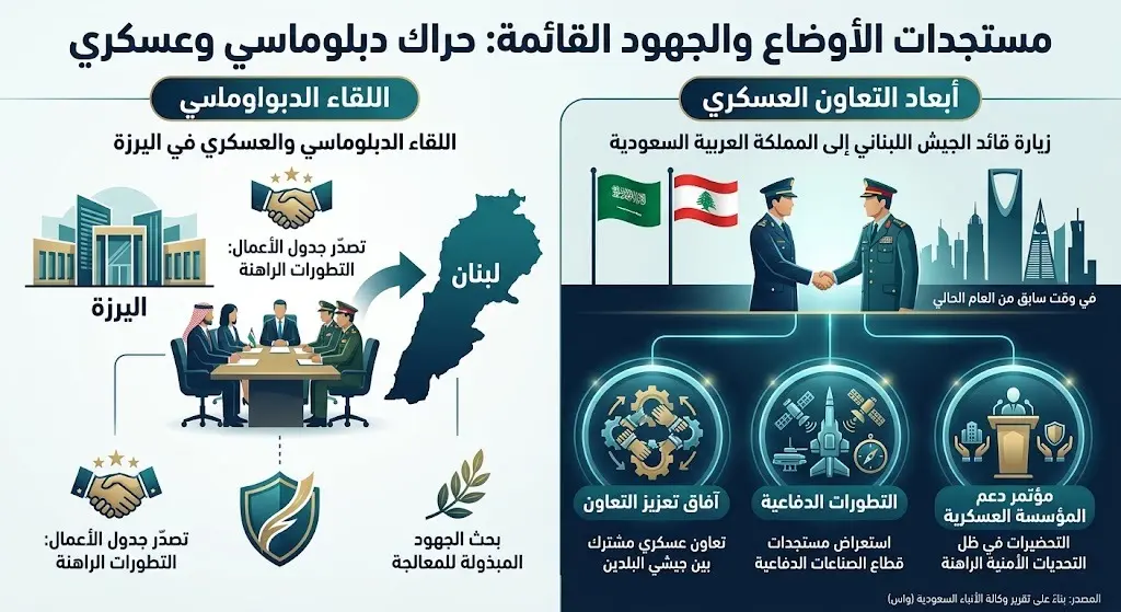 مستجدات الأوضاع والجهود القائمة