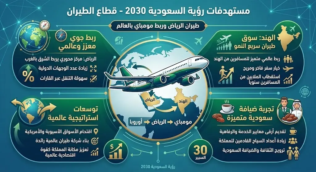 مستهدفات رؤية السعودية 2030