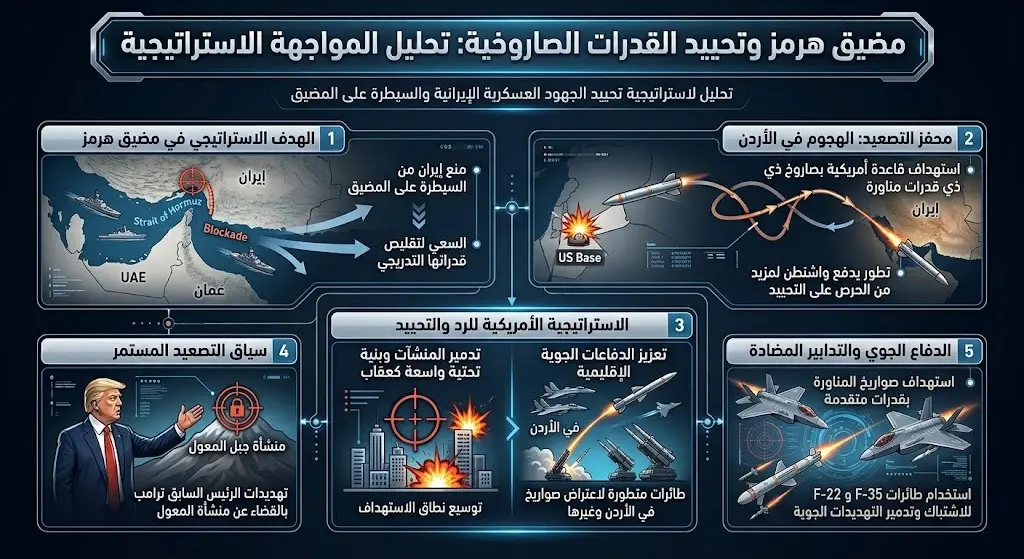 مضيق هرمز وتحييد القدرات الصاروخية