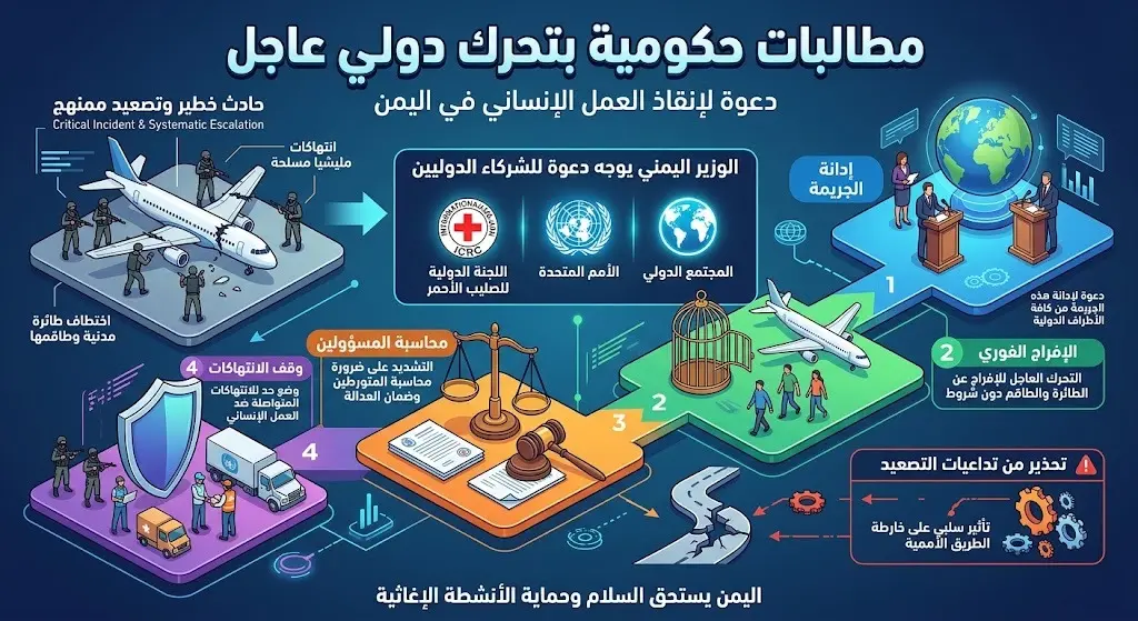 مطالبات حكومية بتحرك دولي عاجل