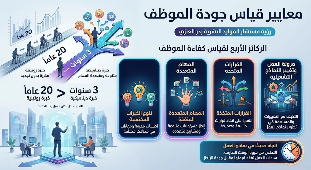 معايير قياس جودة الموظف