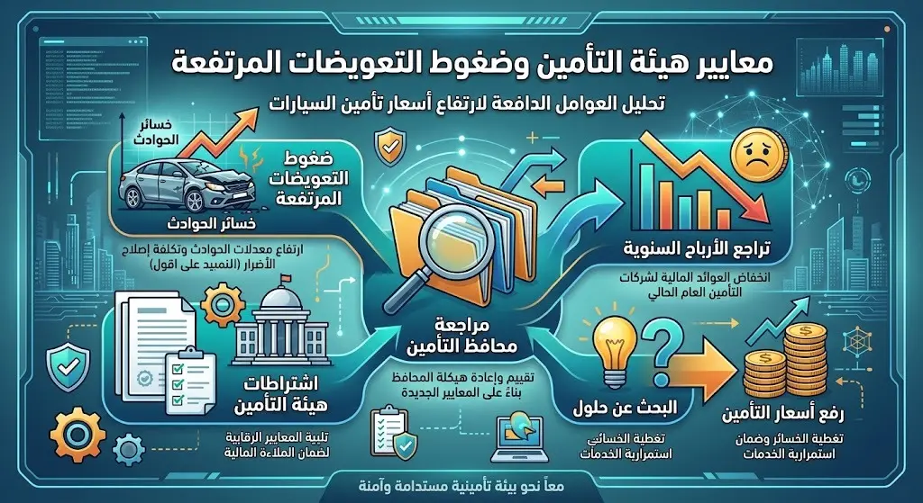 معايير هيئة التأمين وضغوط التعويضات المرتفعة