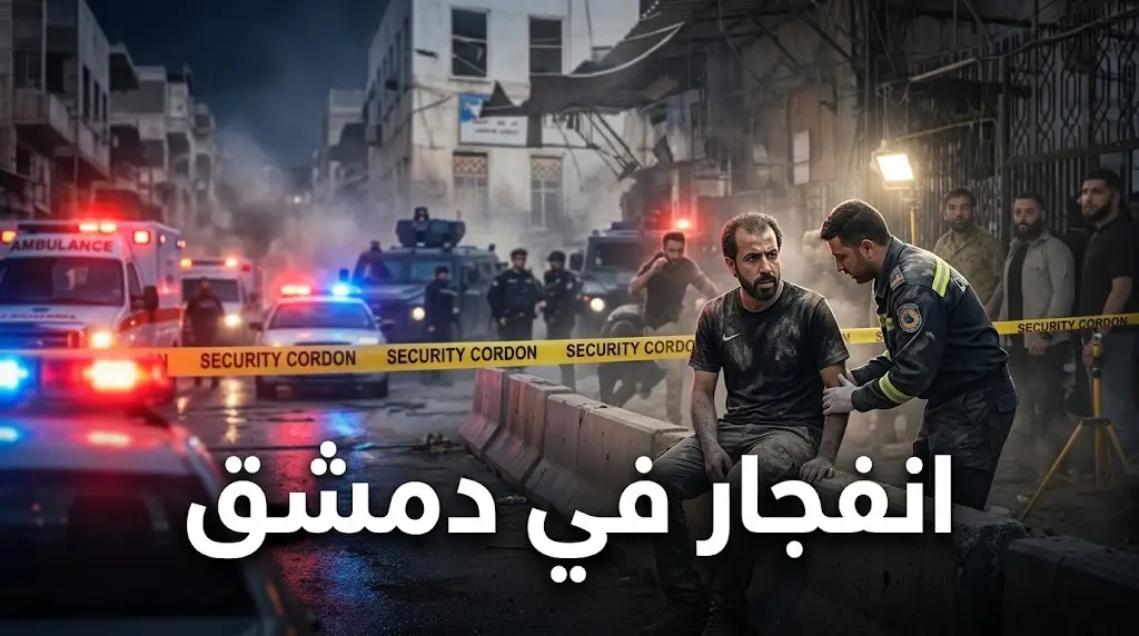 مقتل 5 أشخاص وإصابة 16 آخرين إثر انفجار عبوة ناسفة داخل مقهى شعبي في دمشق