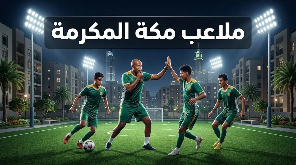 مكة المكرمة تحتضن أكثر من 118 ملعباً رياضياً لخدمة شباب الأحياء تماشياً مع رؤية السعودية 2030