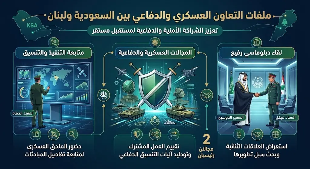 ملفات التعاون العسكري والدفاعي