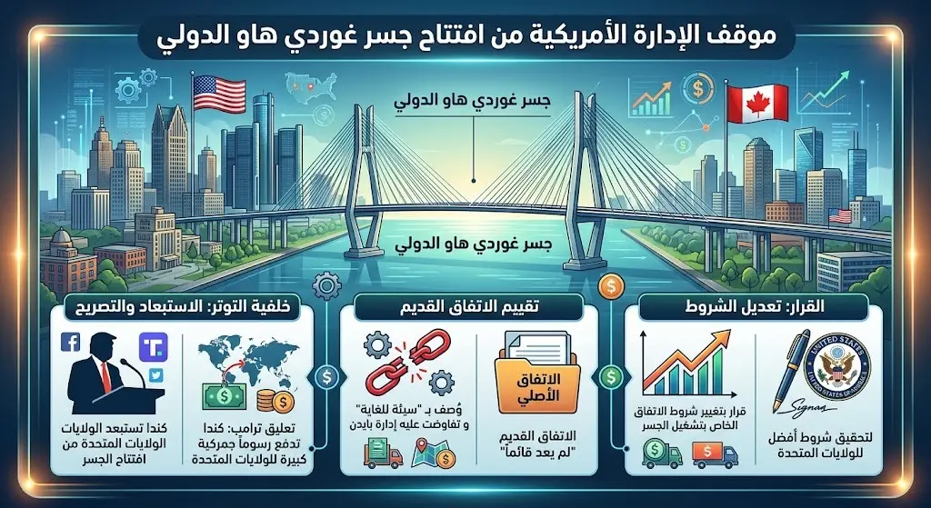 موقف الإدارة الأمريكية من تدشين المشروع
