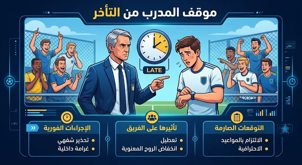 موقف المدرب أنشيلوتي من التأخر