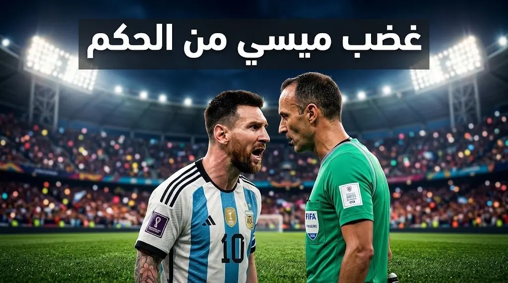 ميسي لحكم مباراة الأرجنتين وسويسرا: تحدث معي باحترام