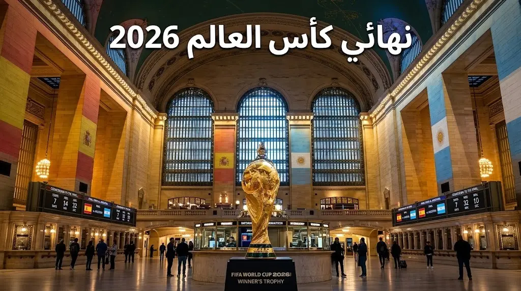 نهائي كأس العالم 2026 غداً: إسبانيا تصطدم بالأرجنتين وفيفا يطلق العد التنازلي من نيويورك