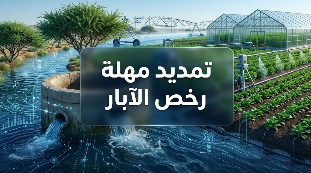 وزارة البيئة والمياه تمدد مهلة الحصول على رخص الآبار الجوفية لعام إضافي لتفادي العقوبات