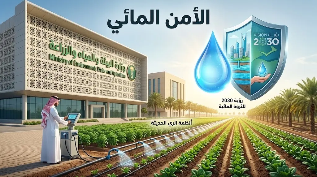 وزارة البيئة والمياه والزراعة تدعو لترشيد الاستهلاك خلال الصيف لدعم الأمن المائي تماشيا مع رؤية السعودية 2030