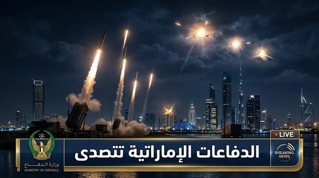 وزارة الدفاع الإماراتية تعلن اعتراض صواريخ باليستية ومسيرات قادمة من إيران عقب استهداف ناقلات خليجية