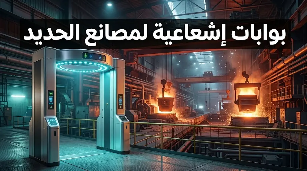 وزارة الصناعة تلزم مصانع صهر الحديد بتركيب بوابات كشف إشعاعي كشرط أساسي لاستمرار التشغيل