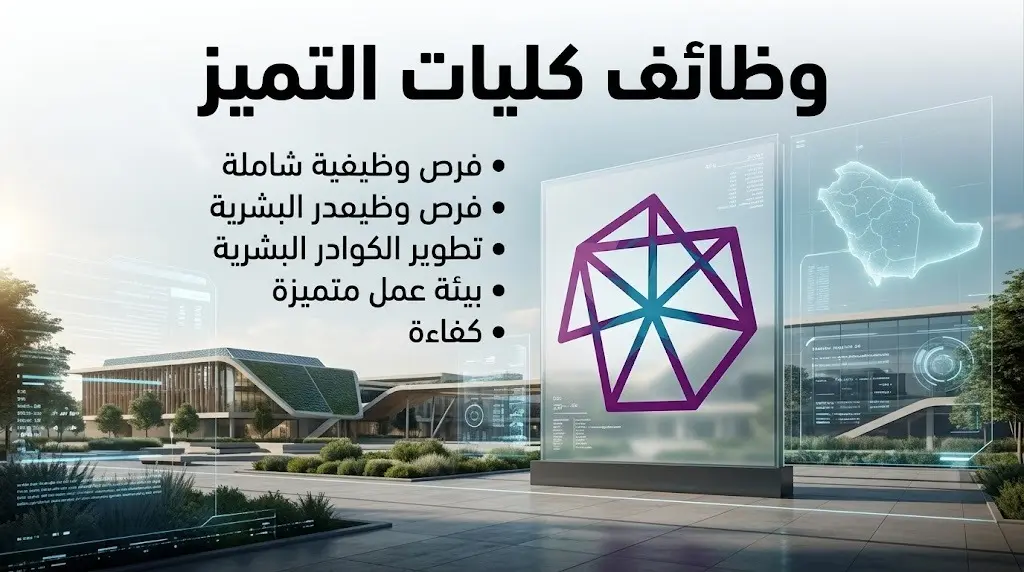 وظائف كليات التميز 2026: شواغر جديدة بدوام جزئي لحملة البكالوريوس والماجستير والدكتوراه