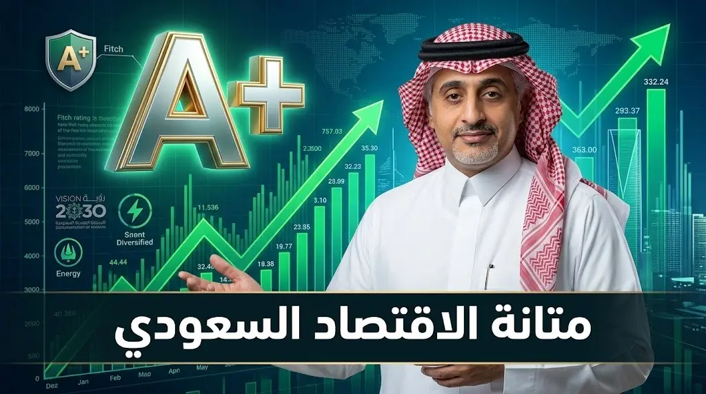 وكالة فيتش تثبت تصنيف السعودية الائتماني عند درجة A+ بنظرة مستقرة وسط تقلبات الأسواق العالمية