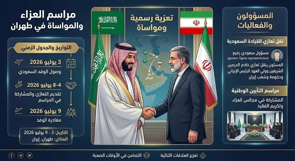 وليد الخريجي ينقل تعازي خادم الحرمين الشريفين وولي العهد للرئيس الإيراني في وفاة علي خامنئي