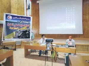 شبيبة الهلال الأحمر وانطلاق حملة صيف آمن للحد من حوادث السير