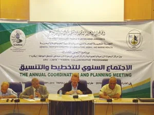 الشمس ترصد: فعاليات الاجتماع السنوي للتخطيط والتنسيق بين الجماهيرية والإيكاردا النهر الصناعي يعتبر مشروعاً تاريخياً عبر الزمان والمكان