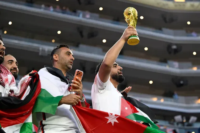 الأردن والنمسا تتنافسان في مباراة كأس العالم 2026. (أسوشيتد برس)