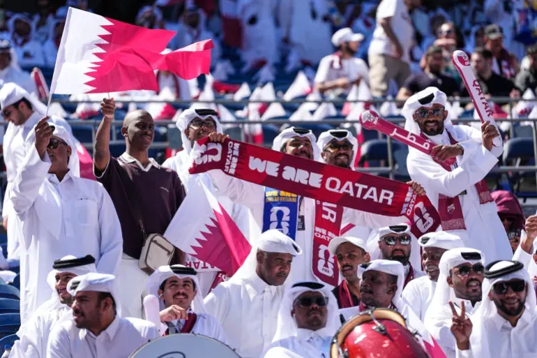 دعم قطري للعنابي في مواجهة البوسنة بكأس العالم 2026. (أسوشييتد برس)