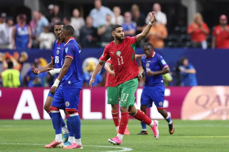 إنجاز صيباري التاريخي بتسجيله في ثلاث مباريات متتالية بكأس العالم. (الفرنسية)