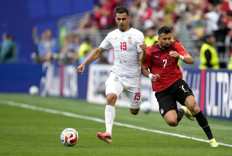 مباراة مصر وإيران في كأس العالم 2026. (الأوروبية)