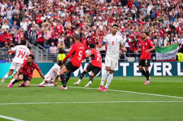 مباراة مصر وإيران في كأس العالم 2026. (أسوشيتد برس)