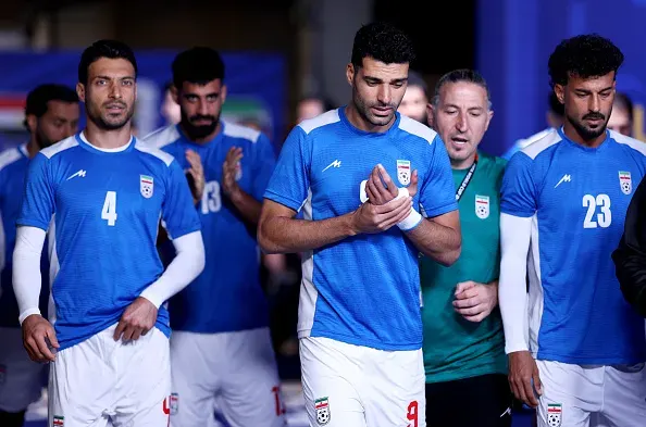 مباراة مصر وإيران في كأس العالم 2026. (غيتي)