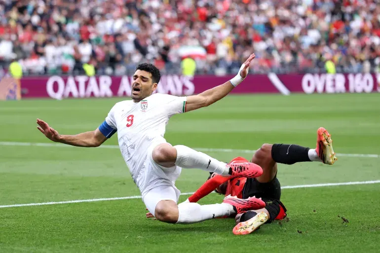 مباراة مصر وإيران في كأس العالم 2026. (الفرنسية)