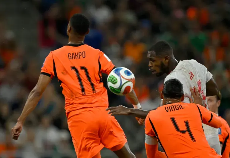 مباراة المغرب وهولندا في كأس العالم 2026. (الفرنسية)