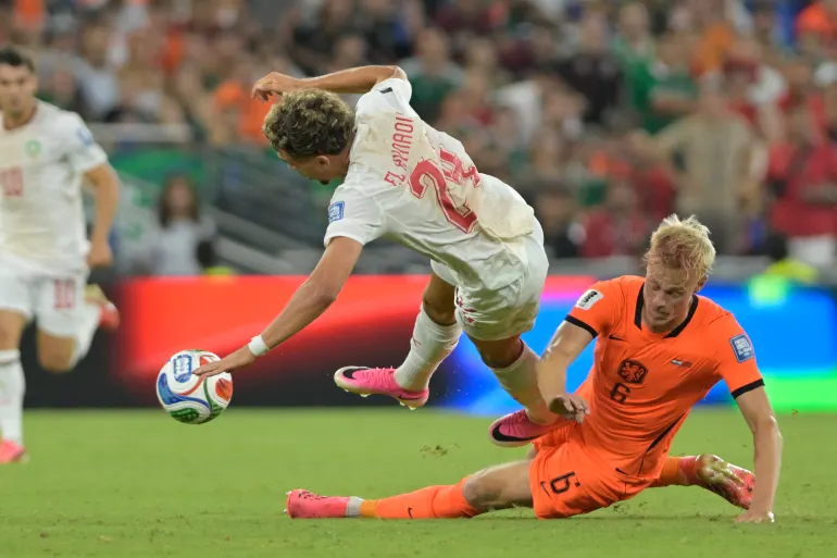 مباراة المغرب وهولندا في كأس العالم ٢٠٢٦. (الأوروبية)