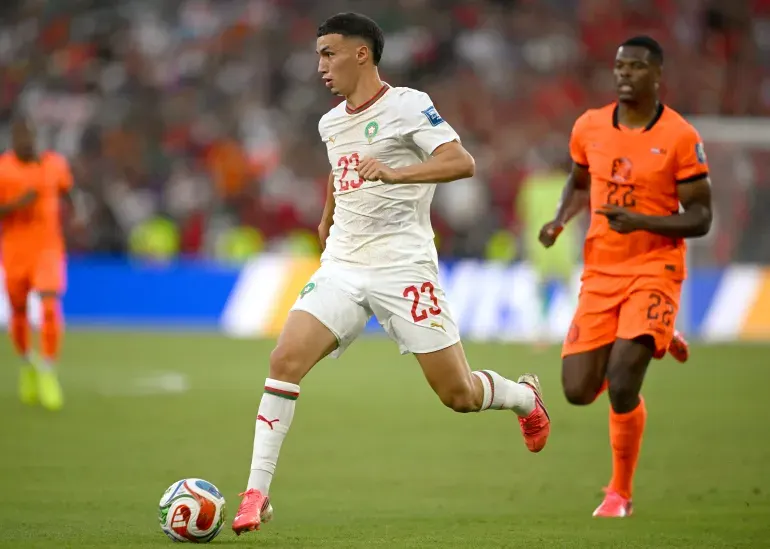 مباراة المغرب وهولندا في كأس العالم 2026. (الفرنسية)
